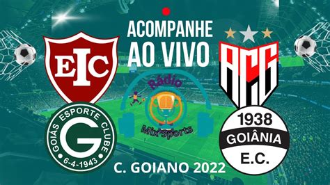 Inhumas X Atl Tico Go Goi S X Goi Nia Campeonato Goiano Narra O