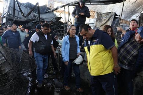 Recorre Sheinbaum Mercado De La Merced Y Garantiza Recursos Suficientes