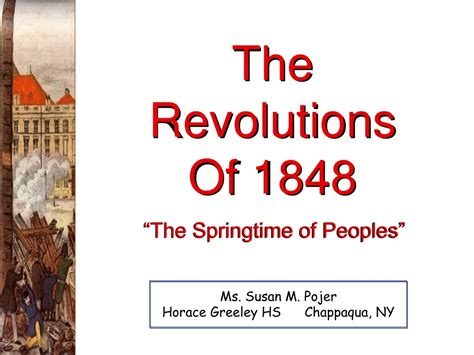 Ppt The Revolutions Of 1848 Powerpoint Presentation Free Download