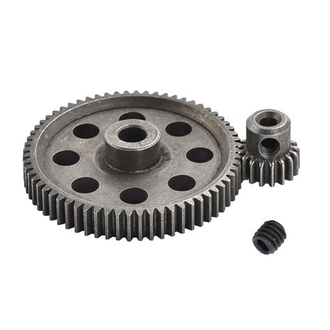 XPURC 11184 Diff Differential Main Metal Spur Gear 64T And 11119 Motor