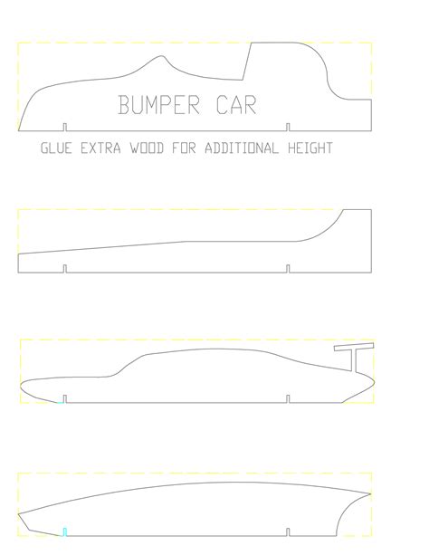 Pinewood Derby Car Templates Free Download And Print