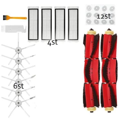 Pièces détachées pour robot aspirateur Xiaomi Mi Roborock 24 pièces