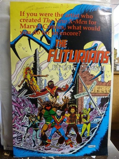 The Futurians Cover By Dave Cockrum In Ted Latner S Dave Cockrum S