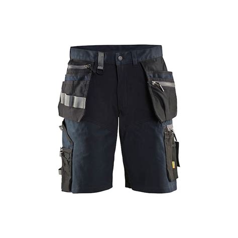 Short artisan stretch Marine foncé Noir Blaklader