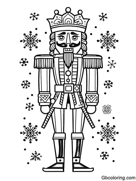 Nutcracker Coloring Pages Free Printable for Kids