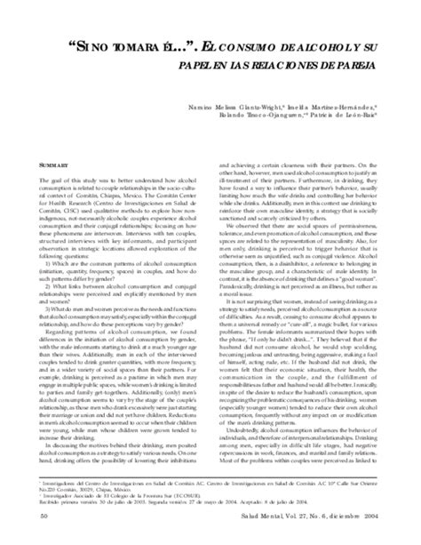 Pdf Rolando Tinoco Ojanguren Patricia De León Ruiz Summary