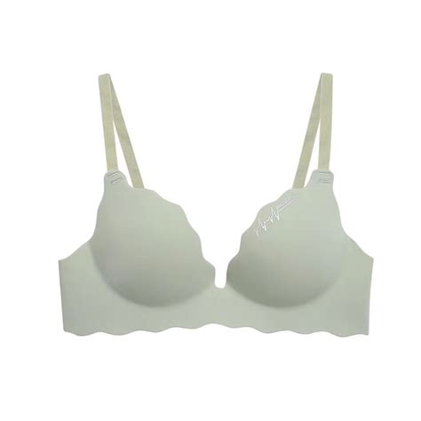 VIVIAN New Lingerie Bra Push Up Seamless Wireless Bra For Women Non Wire Simple Design Underwear