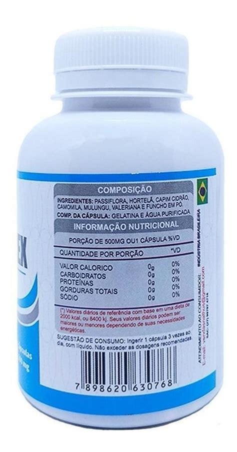 Kit Composto Tranquilex Mg Nathus C Psulas Parcelamento