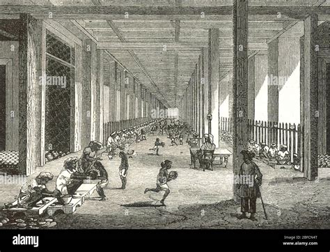 OPIUM FACTORY in Patna, Bengal, India, operated by the British East ...