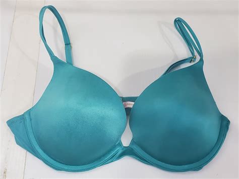 Victoria’s Secret Very Sexy Push Up Bra Teal Green 34b Ebay