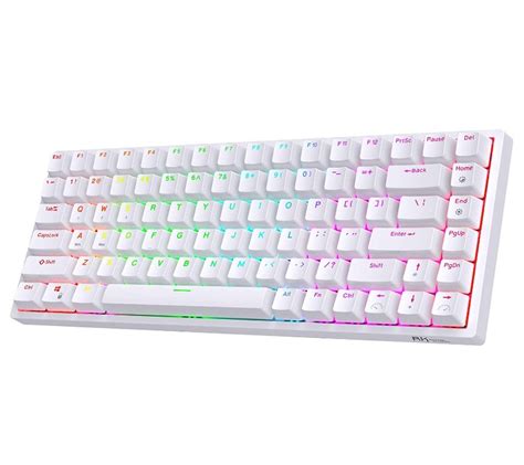 RK RED SWITCH ROYAL KLUDGE RK84 80 RGB Triple Mode BT5 0 2 4G Wired Hot Swappable Mechanical