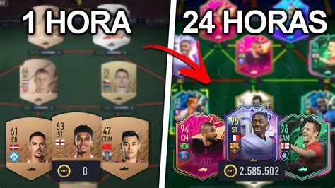 Horas Para Montar O Melhor Time No Ut Fifa Youtube