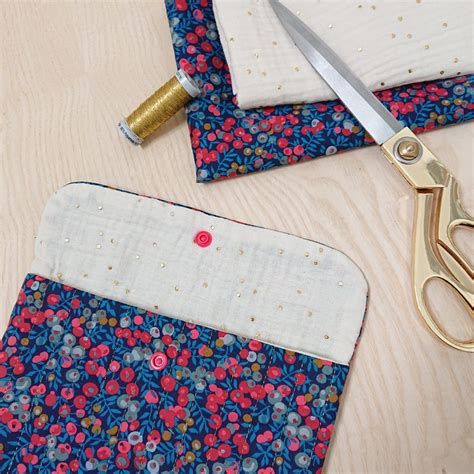 Tuto la pochette matelassée L Atelier des Gourdes