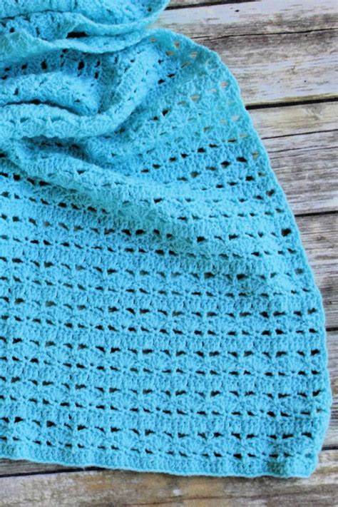 Easy Prayer Shawl Crochet Pattern