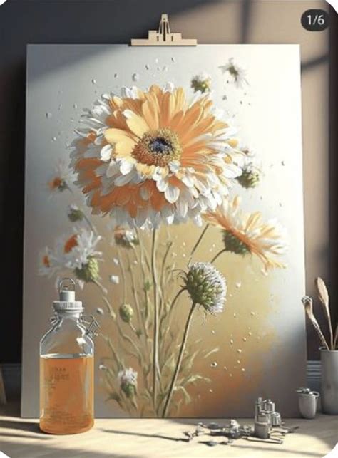 Pin by Esther on Polychromos | Flower art painting, Flower painting ...