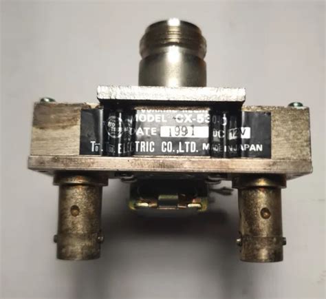 Toyo Tsusho Cx D Cx D Coaxial Relay Coaxial Relay Vdc