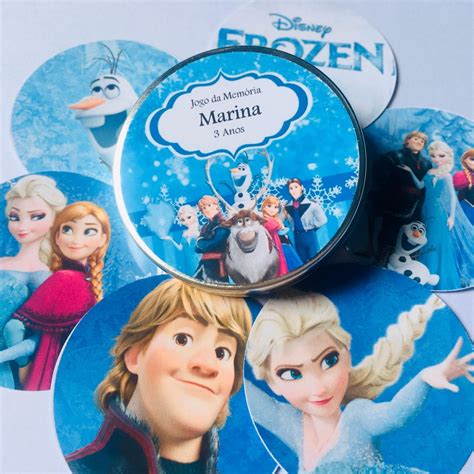 Jogo Da Memória Frozen Elo7 Produtos Especiais