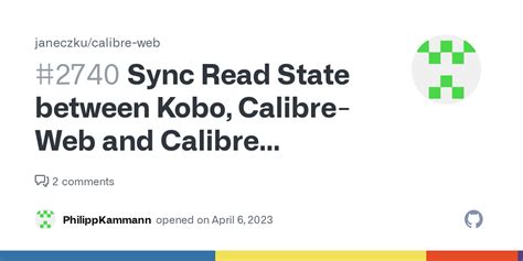 Sync Read State Between Kobo Calibre Web And Calibre Custom Column