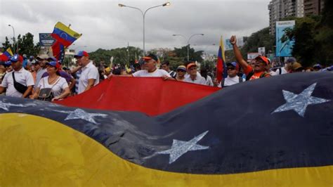 Protestas En Venezuela Miles De Personas Participan En Manifestaciones