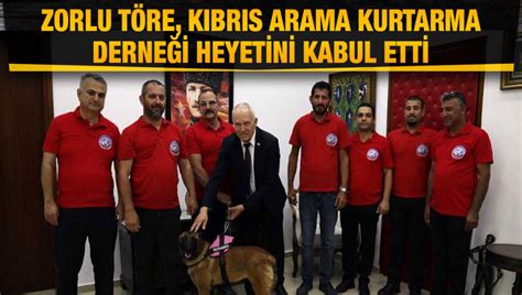 Zorlu Töre Depremler sonucu Kıbrıs Arama Kurtarma Derneği nin kurulm