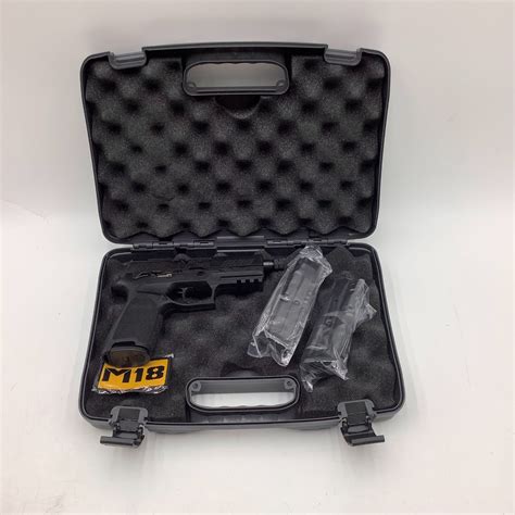 Sig Sauer P320 M18 Semi Auto Pistol 9mm Threaded Barrel Night Sights