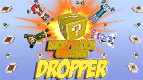 Minecraft Lucky Block DROPPER Modded Mini Game ITA YouTube