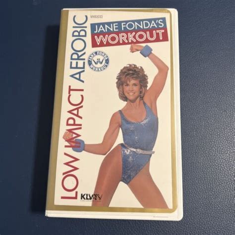 Jane Fondas Low Impact Aerobic Workout VHS 10083007018 EBay