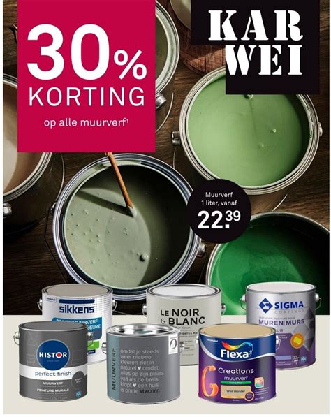 Op Alle Muurverf Aanbieding Bij Karwei