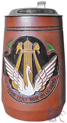 Lyre and Swan, DB 1310 | Dümler & Breiden Stein Catalog | The Beer ...