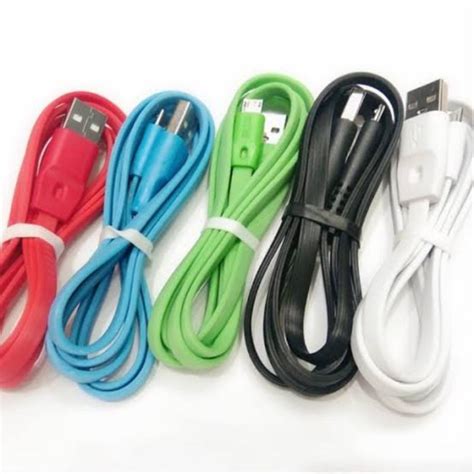 Jual Kabel Data Warna Gepeng 1m Kabel Charge Android Micro Usb Indonesiashopee Indonesia