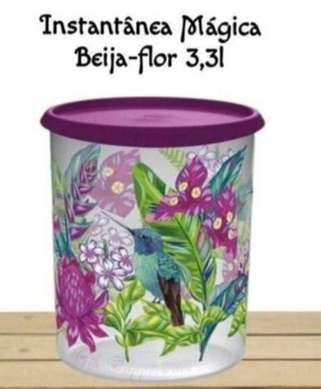 Tupperware Instant Nea M Gica Litros Beija Flor Pote Magazine Luiza