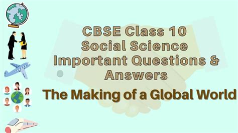 Cbse Class Social Science Important Questions And Answers History