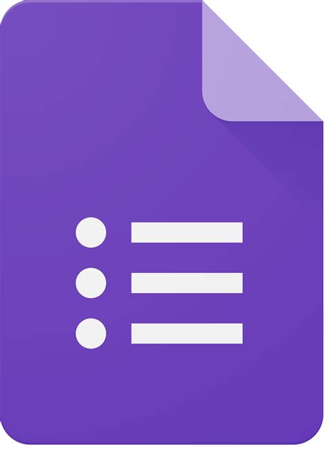 Google Forms Logo Svg