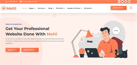 Molti | Modern & Multipurpose Business Child Theme for Divi