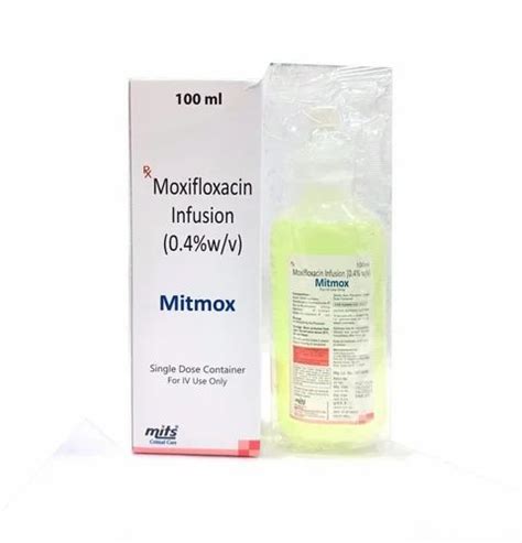 Moxifloxacin Hydrochloride 400 Mg Infusion At Rs 388piece Avelox In