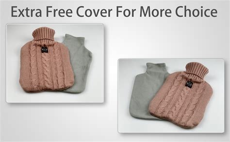 OliviaLiving Hot Water Bag Hot Water Bottle Liters Heat Up And