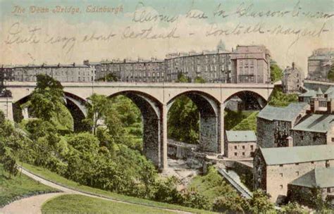 Edinburgh, The Dean Bridge – Global Postcard Sales