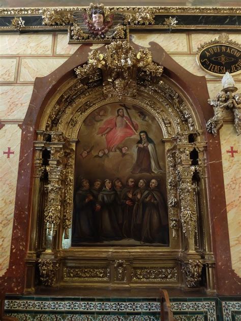 Convento De Santa Teresa Iglesia Capilla Del Nacimiento Retablo En