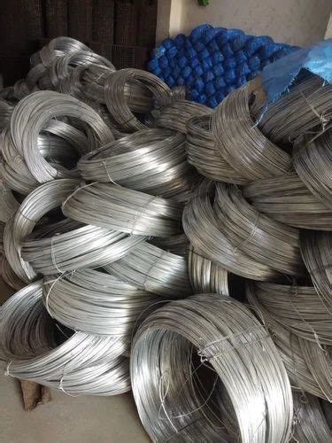 Hot Dipped Galvanized Wire Gauge Size 6 SWG Apx 60 KG To 70 KG At