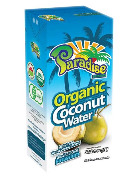 ORGANIC COCONUT WATER (1LITER) | Paradise Canada