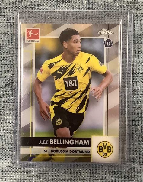 Topps Chrome Bundesliga Soccer Jude Bellingham Borussia