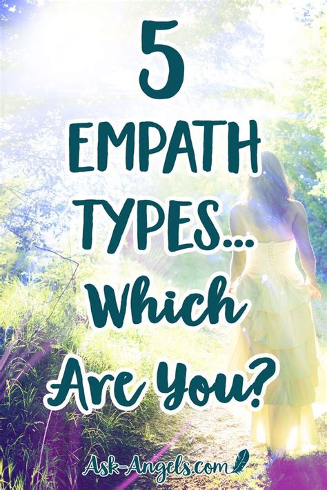 Empath Types Which Are You Empath Types Empath Psychic Empath