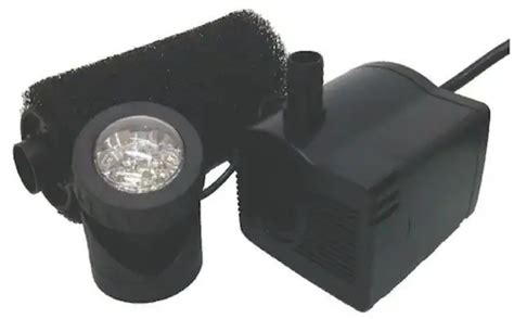 Beckett Lv450t Fountain And Pond Pump With Led Light Owners Manual