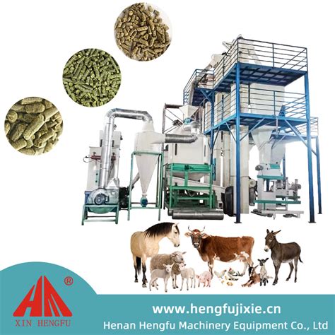 Manufacturer Of Chicken Broiler Cattle Cow Pig Sheep Feed Mill Plant