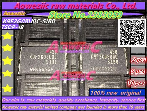 Aoweziic 100% ew original K9F2G08U0C SIB0 K9F2G08U0C SIBO TSOP48 memory ...