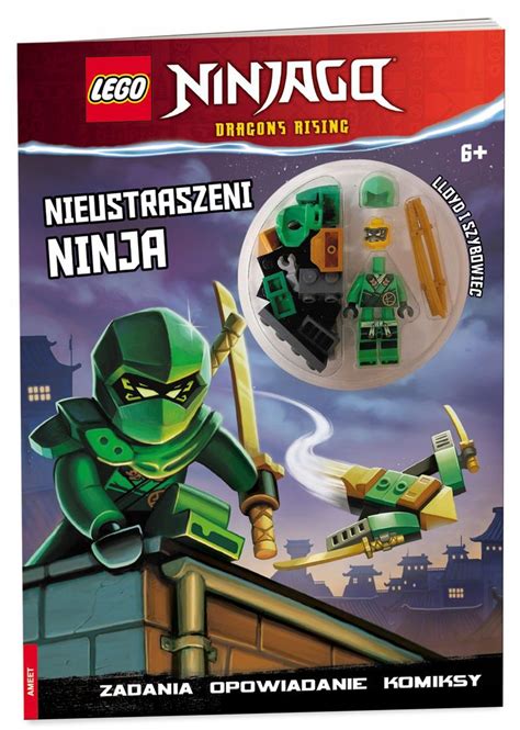 Lego Ninjago Nieustraszeni Ninja Komiks Z Zadaniami Figurka Lloyd