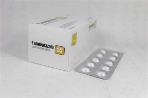 Esomeprazole 40mg Gastro Resistant Tablets Taj Generics