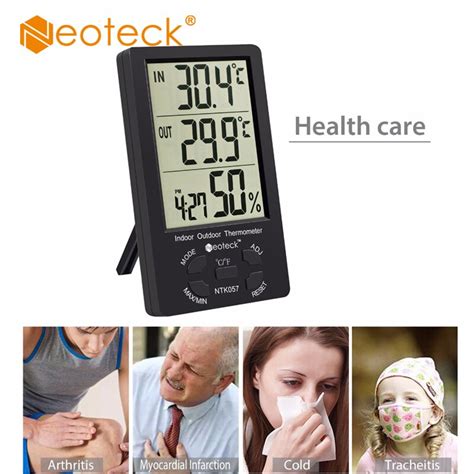 Kopen Goedkoop Neoteck LCD Digitale Thermometer Indoor Outdoor