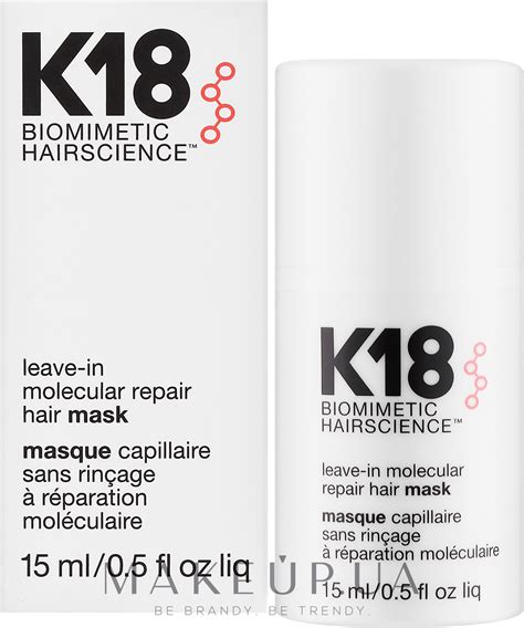 K18 Hair Biomimetic Hairscience Leave In Molecular Repair Mask Несмываемая маска для волос