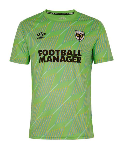 AFC Wimbledon 2023 24 GK 2 Kit